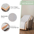 Summer Whisper Throw Blankets