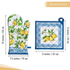 Cedrat Oven Mitts + Pot Holders