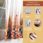 Faisan D'Automne Kitchen Curtains