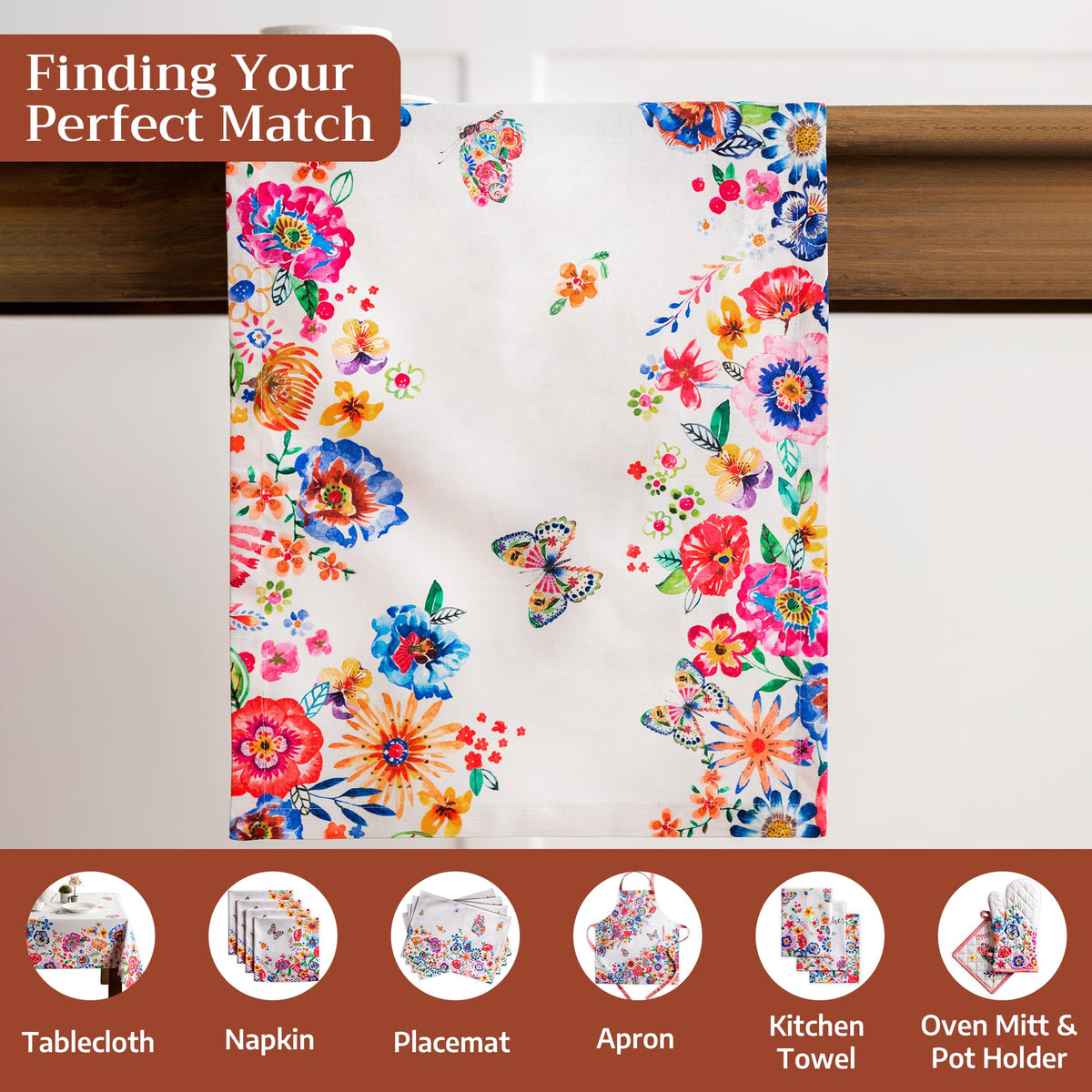 Happy Florals Table Runners