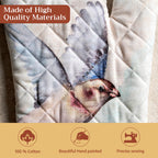 Flying Birds Oven Mitts