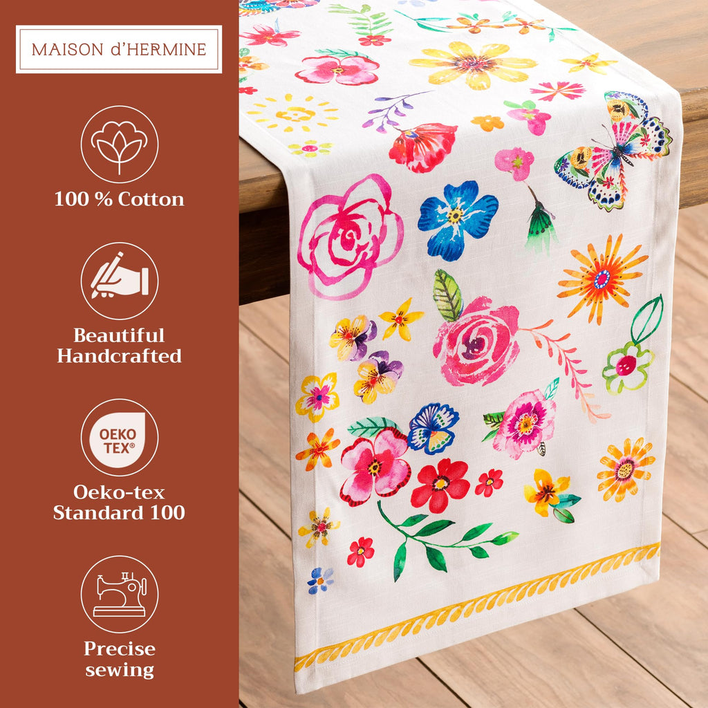 Happy Florals Table Runners