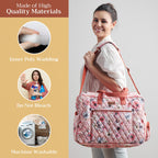 Romantic Poppy Weekend Bags