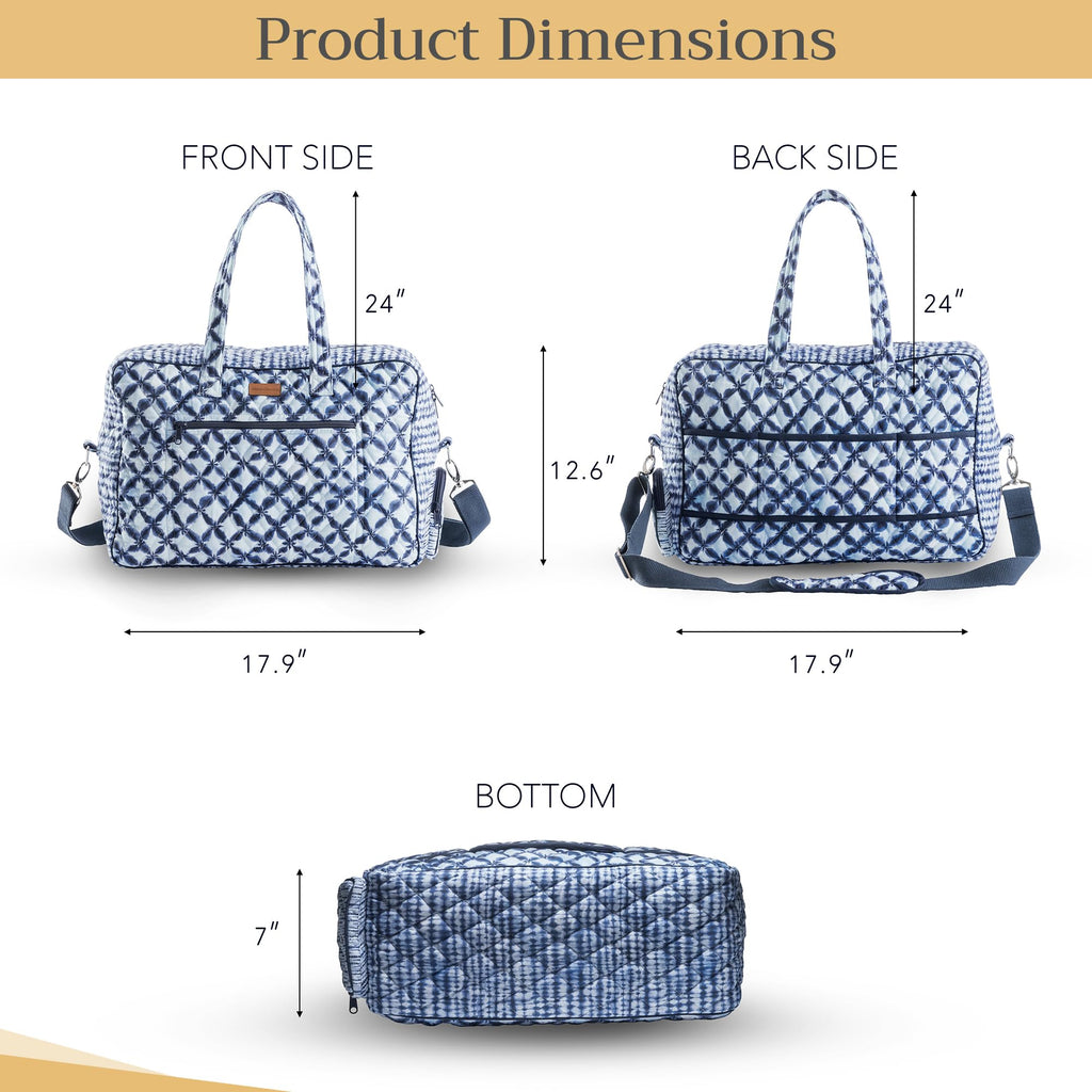 Shibori Weekend Bags