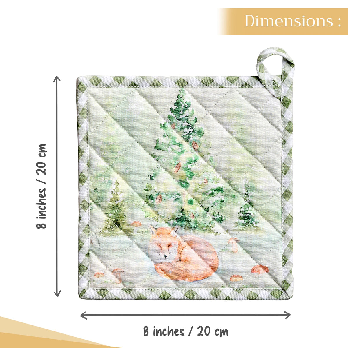 Winter Mornings Pot Holders