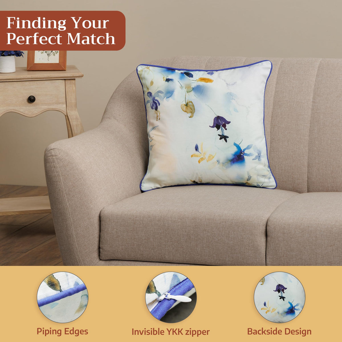 Lazy Summer Days Throw Pillow Covers