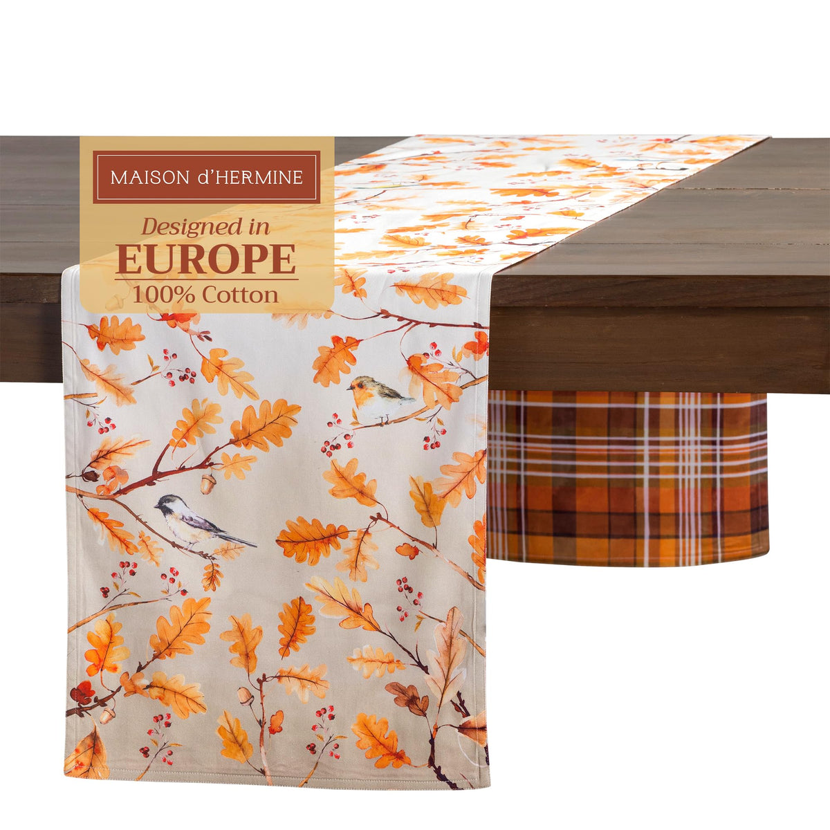 Oak Leaves Table Runners
