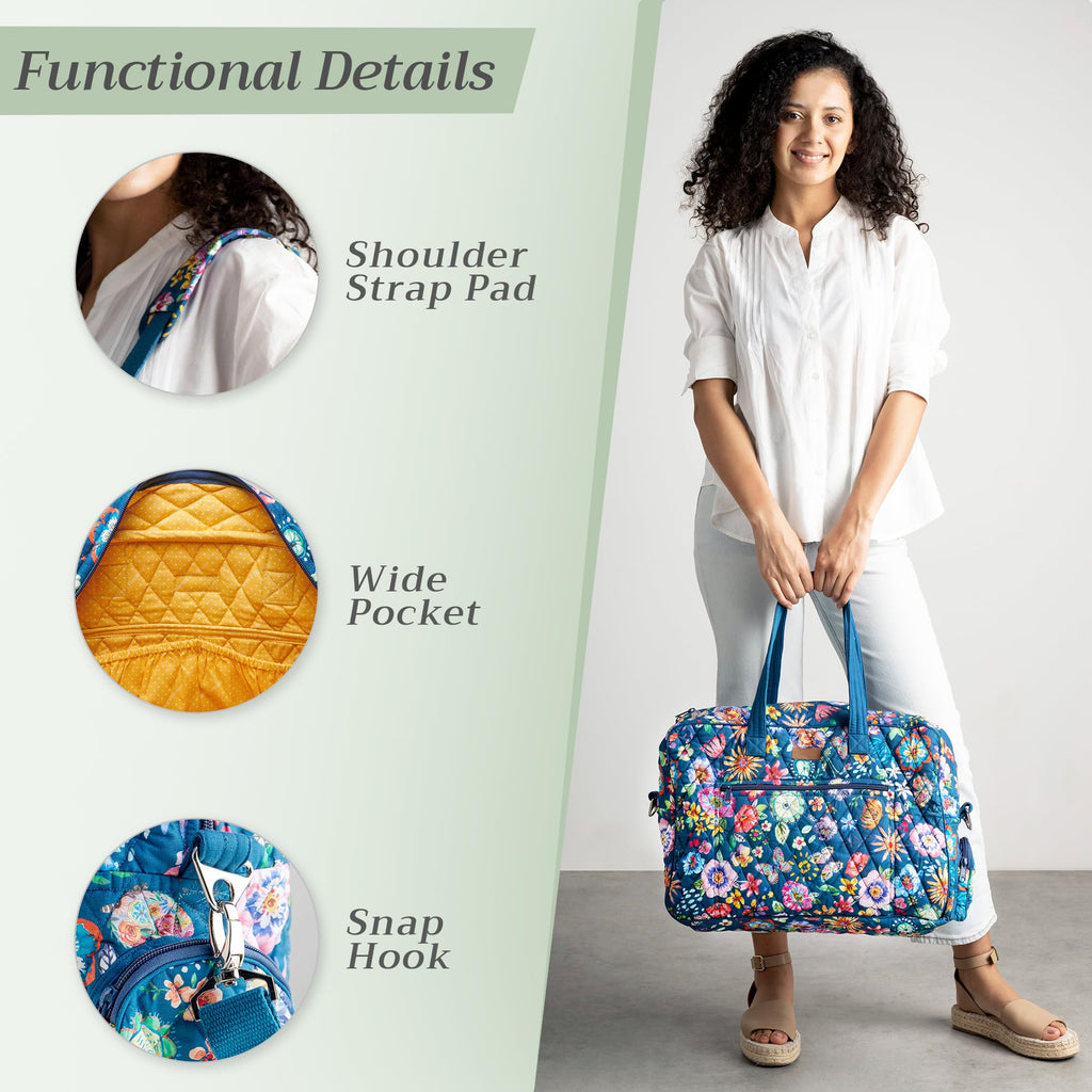 Happy Florals Weekend Bags