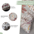 Feuillage Throw Pillow Covers