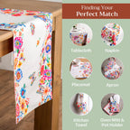 Happy Florals Table Runners