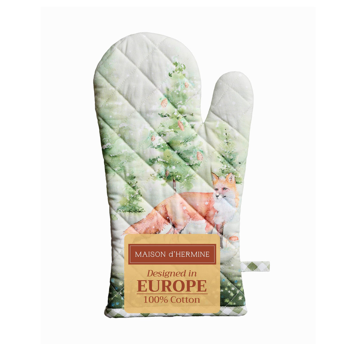 Winter Mornings Oven Mitts