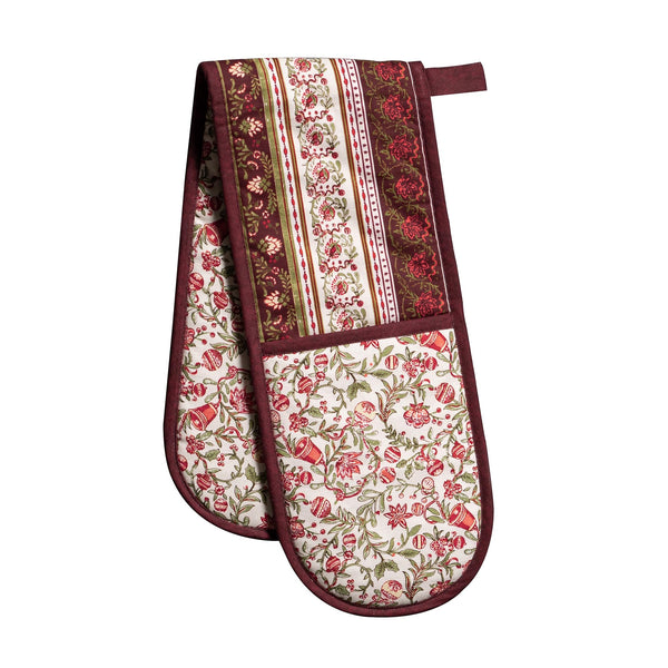 Reveillon Au Jardin Double Oven Mitts