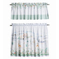 Snowy World Kitchen Curtains