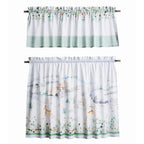 Snowy World Kitchen Curtains