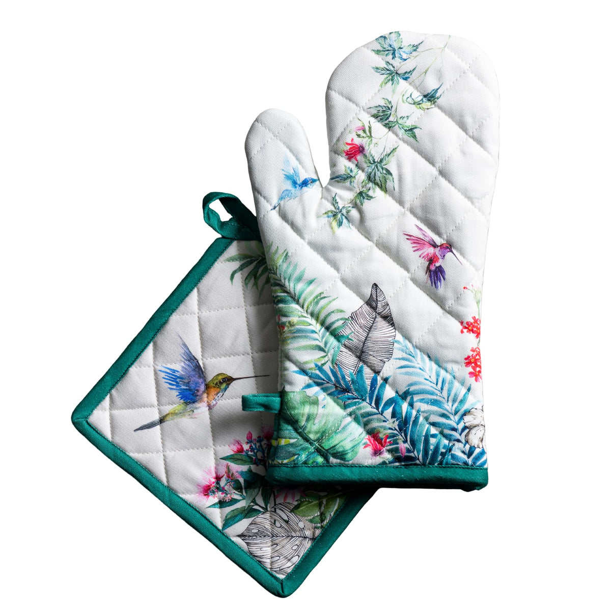 Tropiques Oven Mitts + Pot Holders