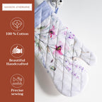 Summer Floral Oven Mitts