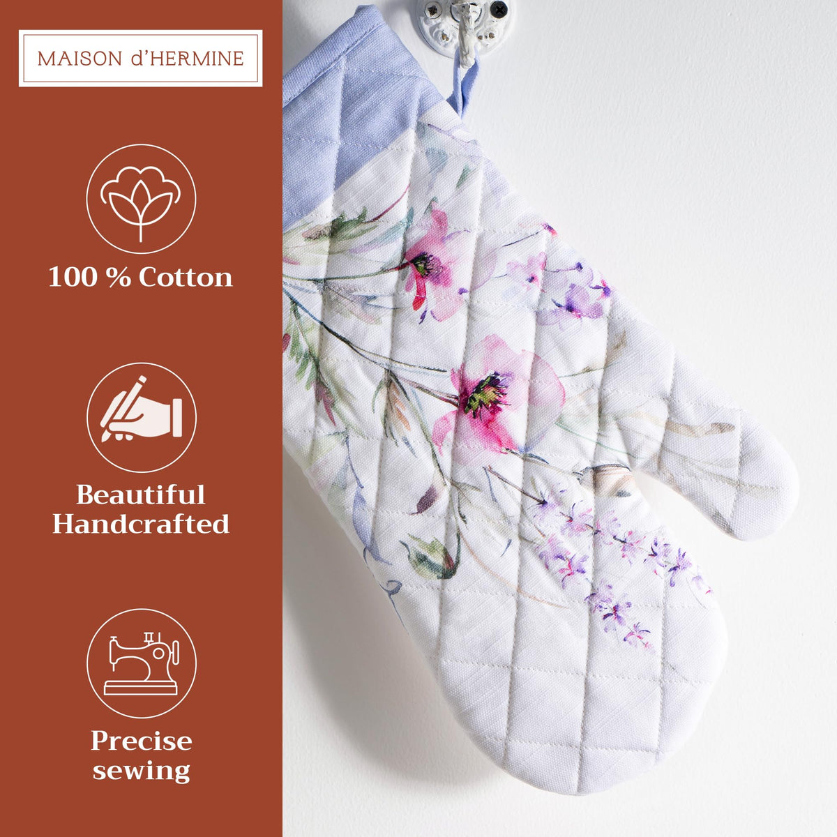 Summer Floral Oven Mitts