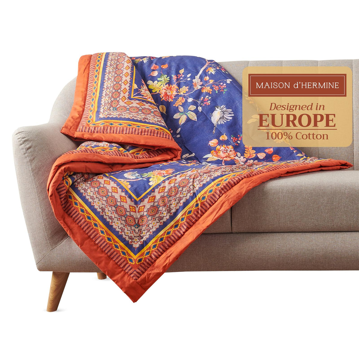 Kelim Throw Blankets