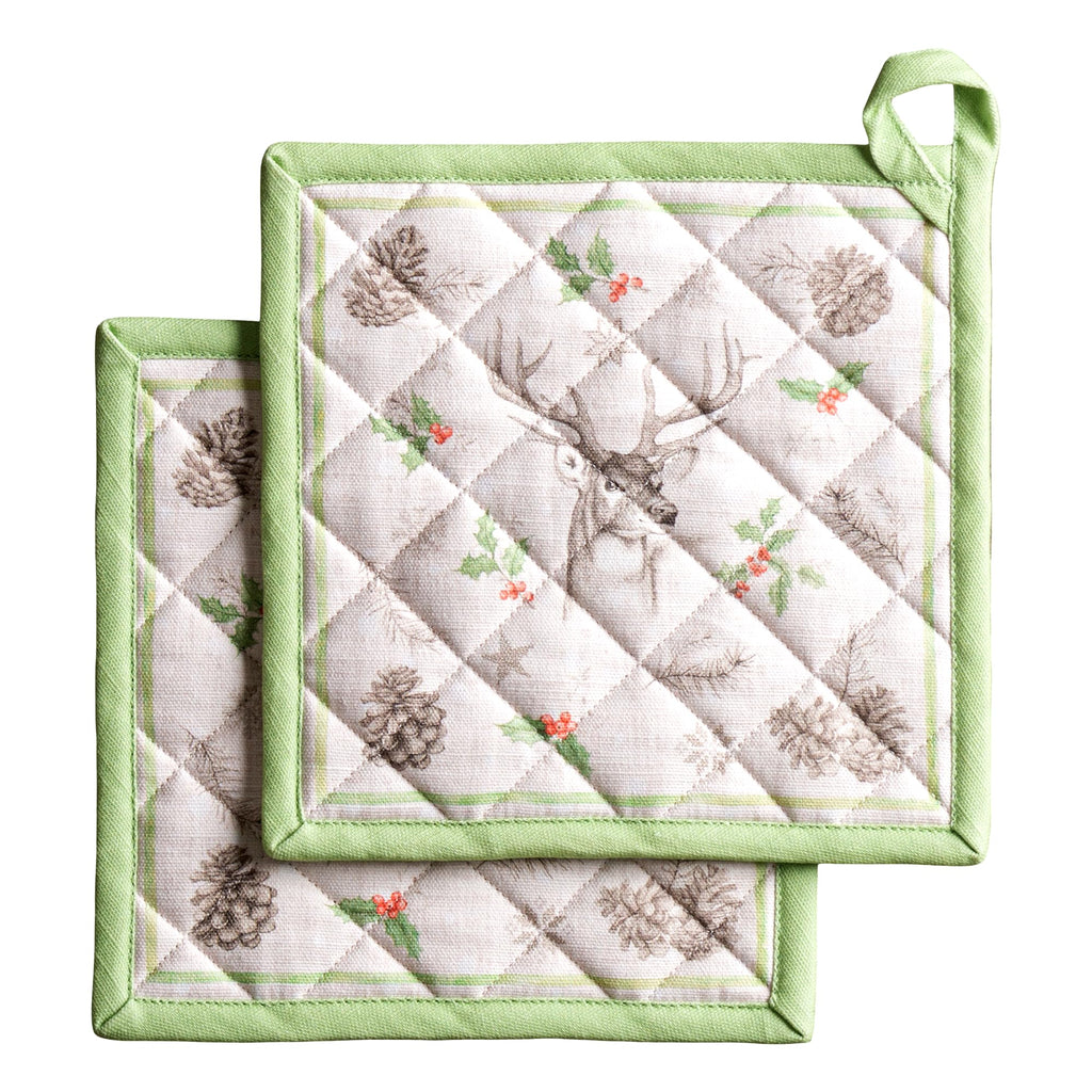 Christmas Dew Pot Holders