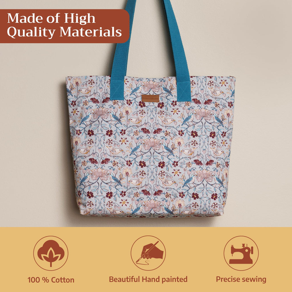 Morris Play Canvas Tote Bags