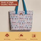 Morris Play Canvas Tote Bags