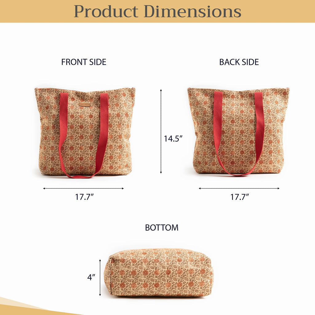 Asmi Canvas Tote Bags