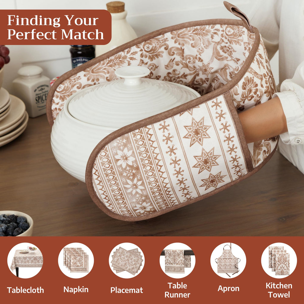 Allure Double Oven Mitts