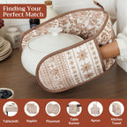 Allure Double Oven Mitts