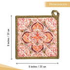 Damask Pot Holders