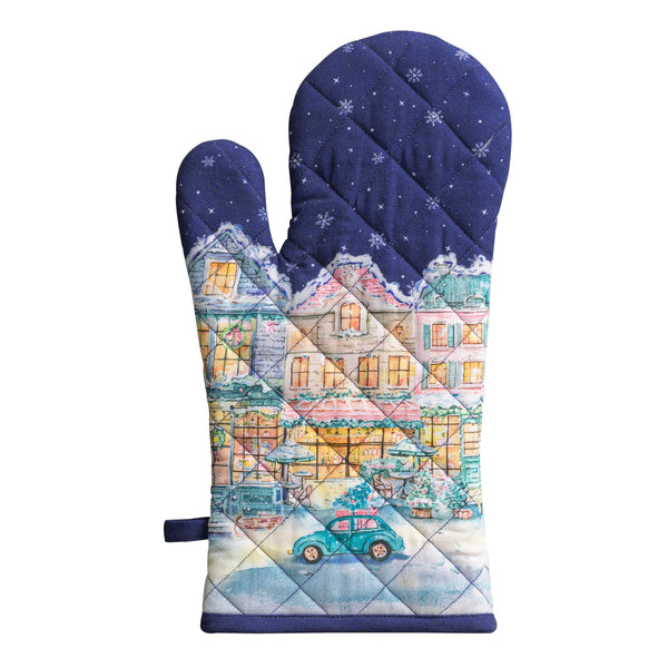 Christmas Market Oven Mitts
