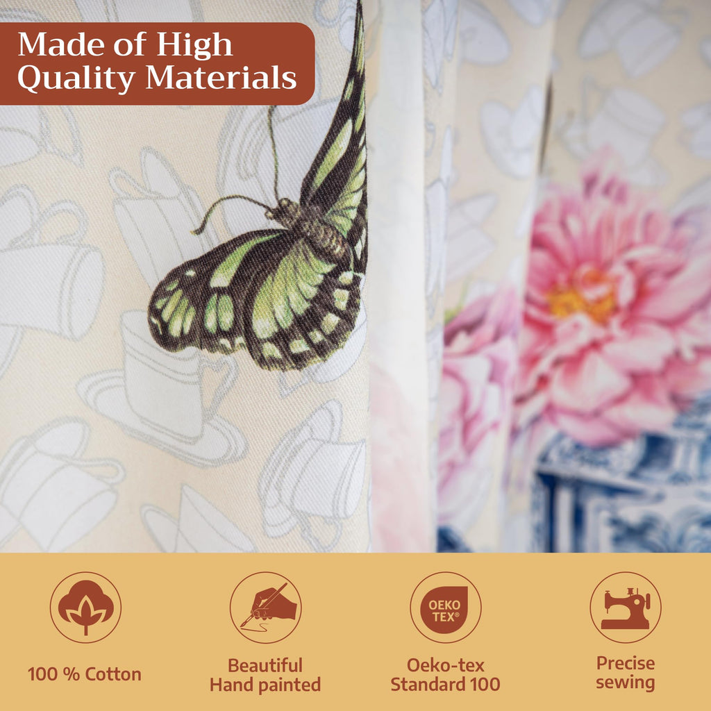 Canton Kitchen Curtains