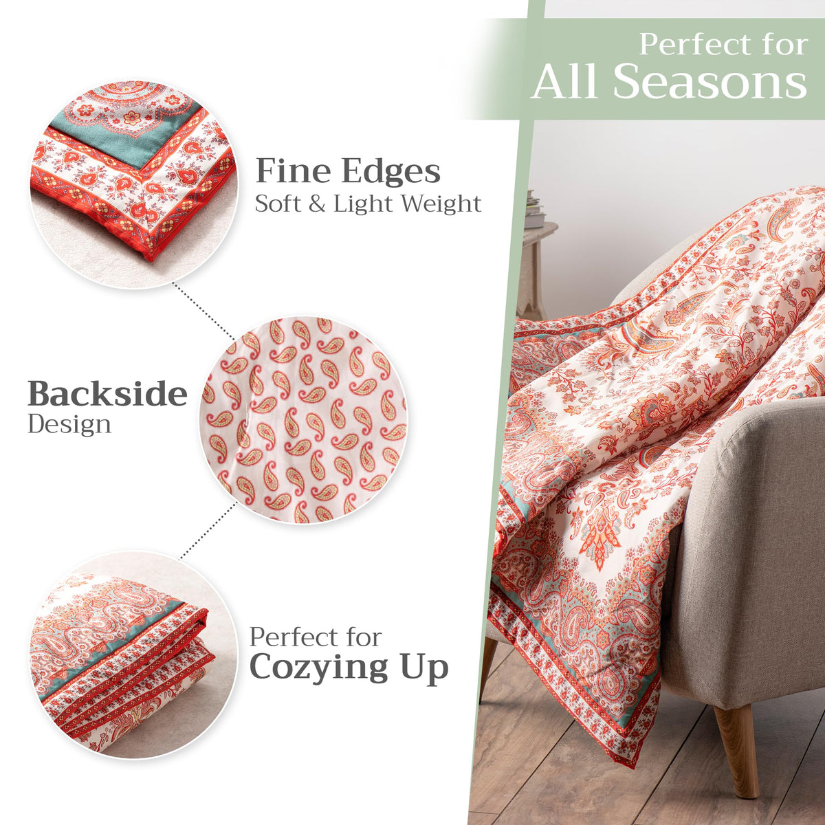 Cachemire Throw Blankets