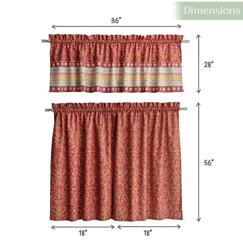 Sofia Kitchen Curtains
