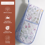 Summer Floral Double Oven Mitts