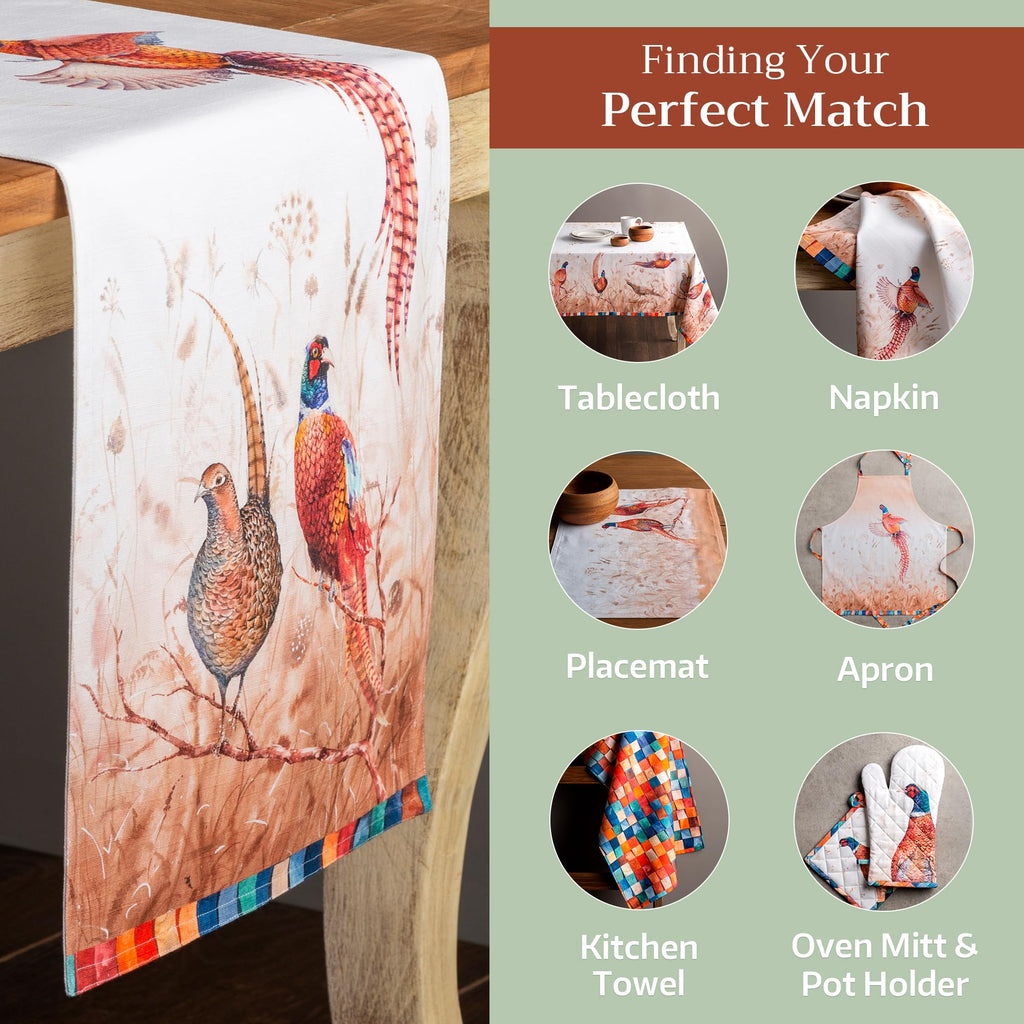 Faisan D'Automne Table Runners