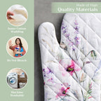 Summer Floral Oven Mitts
