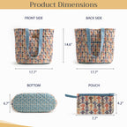 Ikat Shopping Bags