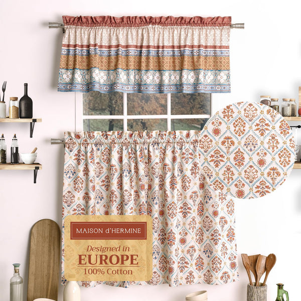 Romane Kitchen Curtains