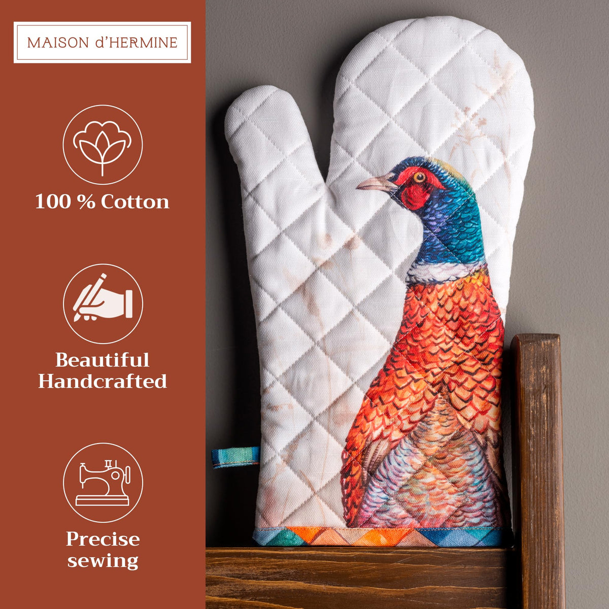 Faisan D'Automne Oven Mitts