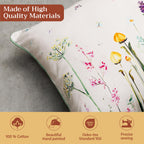 Botanical Fresh Throw Pillow Covers