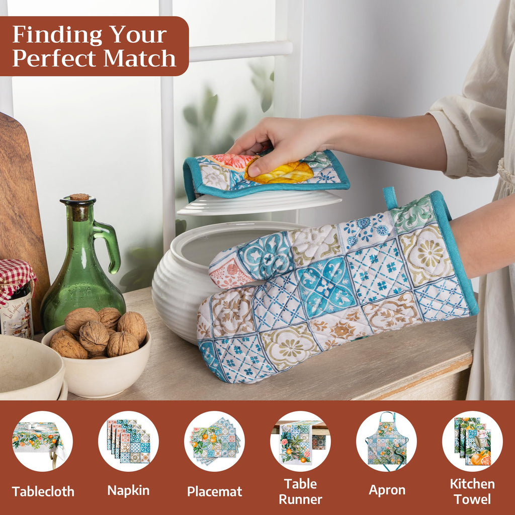 Agrume Oven Mitts