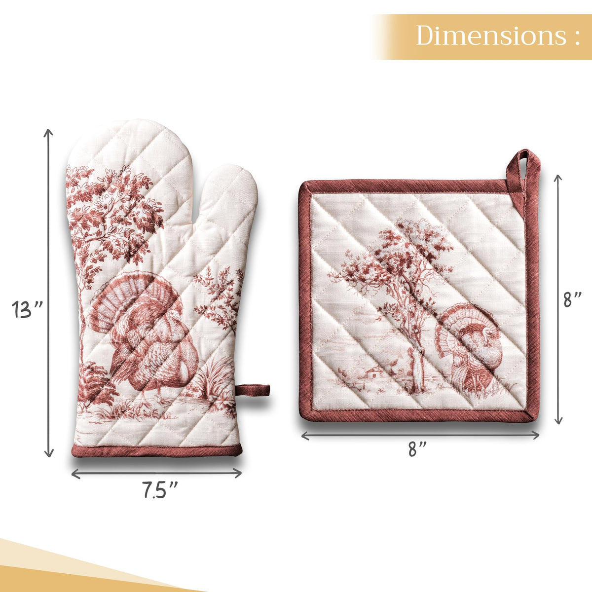 Holy Jouy Oven Mitts + Pot Holders