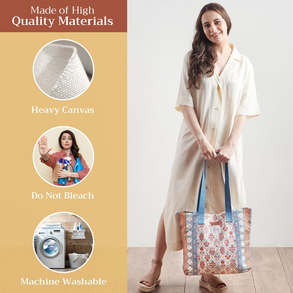 Romane Canvas Tote Bags