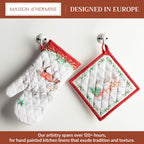 Christmas Tradition Oven Mitts + Pot Holders