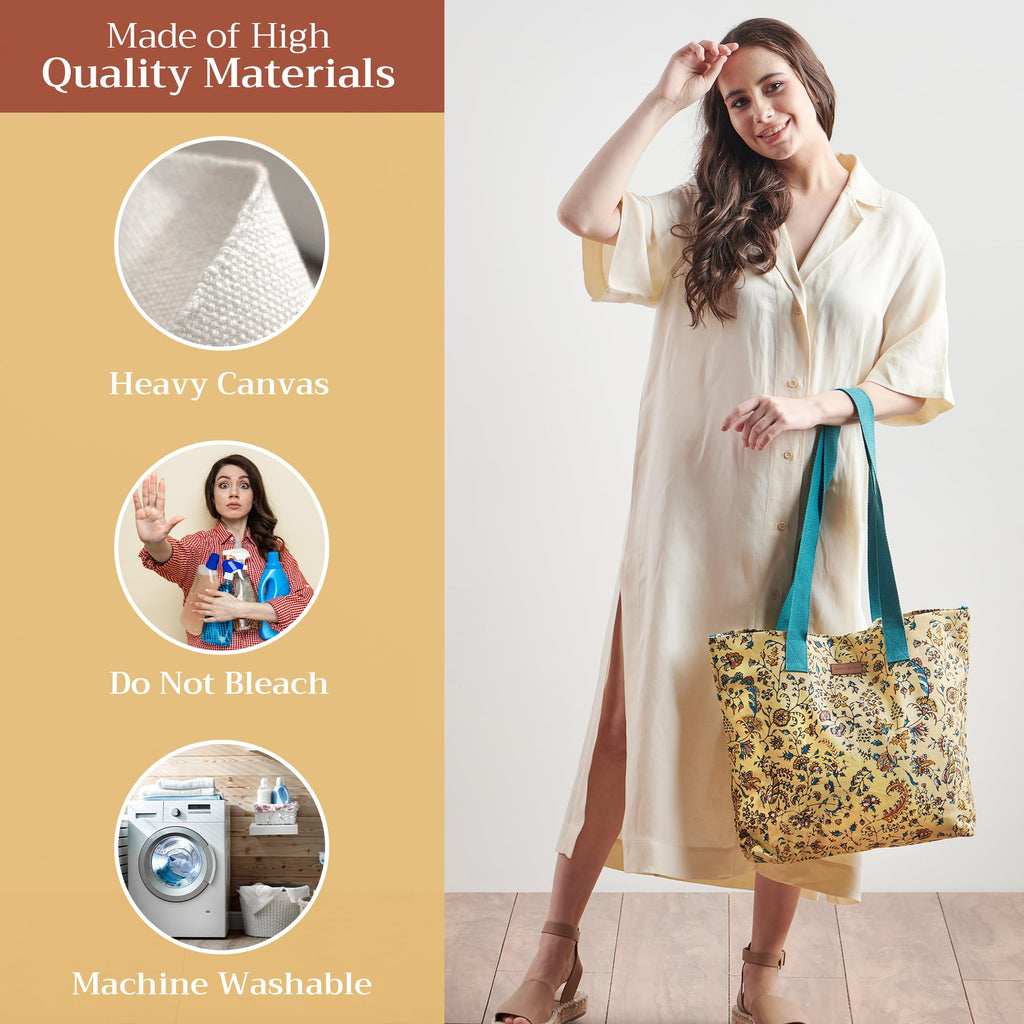 Lakshmi Canvas Tote Bags