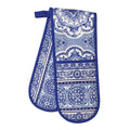 Melodie Bleue Double Oven Mitts