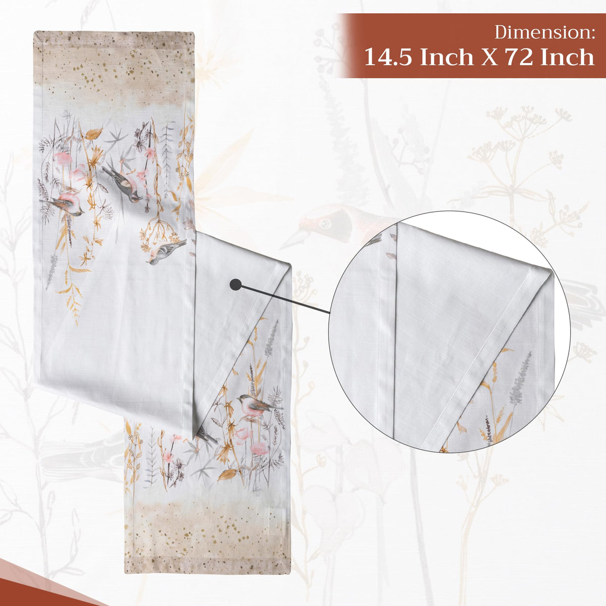 Meadow Florals Table Runners