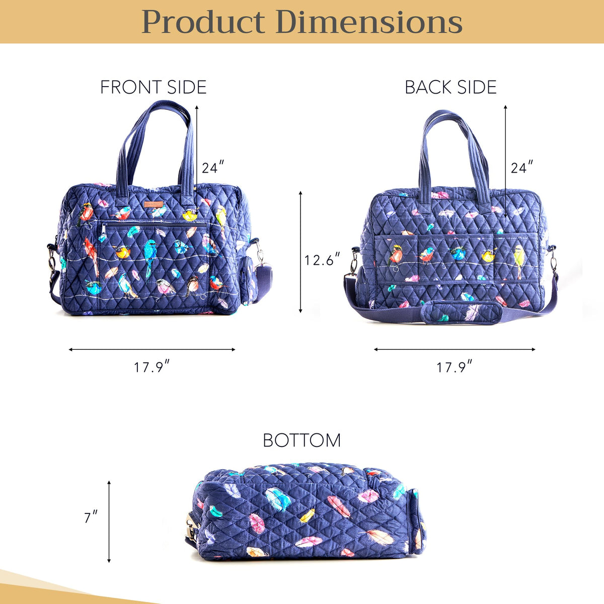 Birdies on Wire Weekend Bags