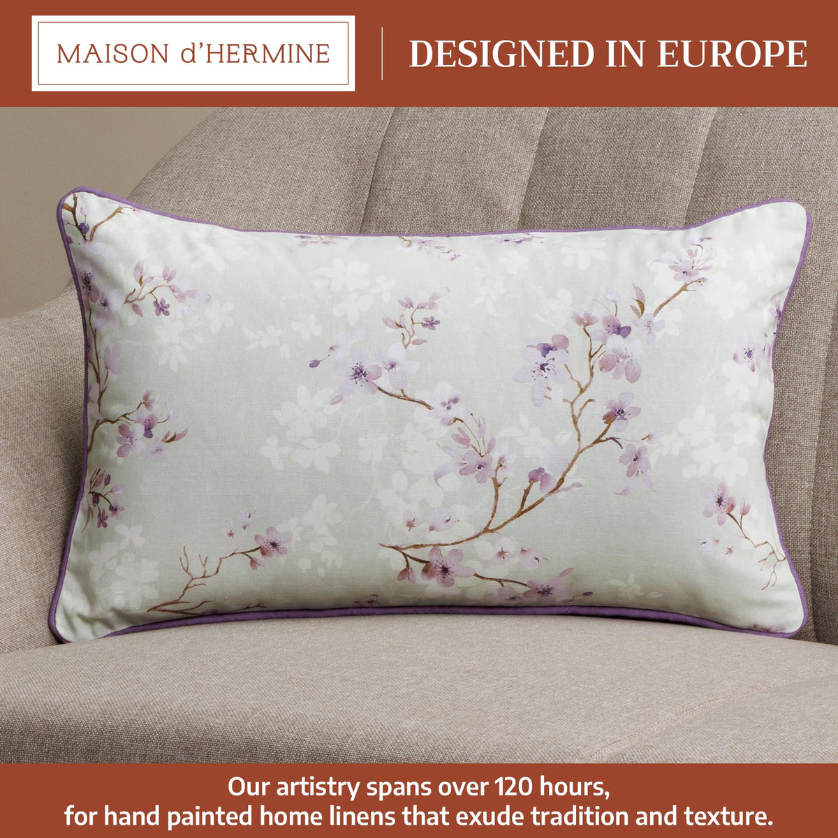 Blossoms In Spring Throw Pillow Covers