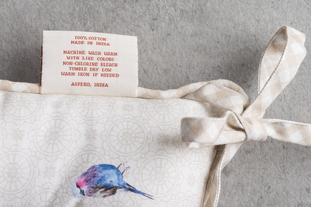 Birdies On Wire Chair Pads